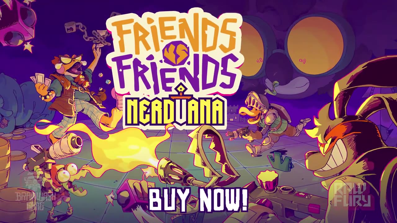 Friends vs Friends - Official Nerdvana Expansion Launch Trailer