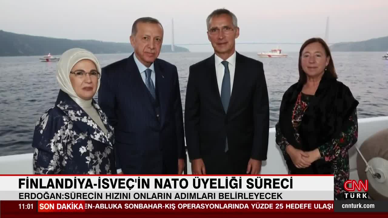 Cumhurbaşkanı Erdoğan, NATO Genel Sekreteri Jens Stoltenberg'i kabul etti!