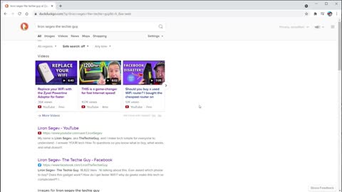 Using Duck Duck Go