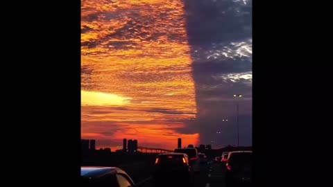 Cielo in Florida diviso in 2? Ma esistono ancora persone che credono a questo?