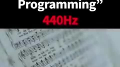 "MUSIC FREQUENCY PROGRAMMING" 440HZ