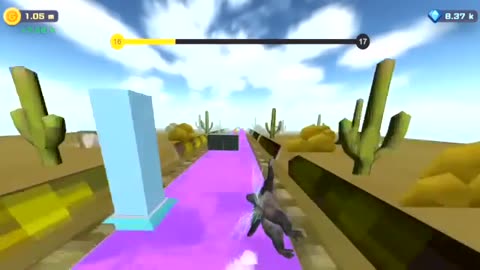 Flying gorilla ad monkey noise version