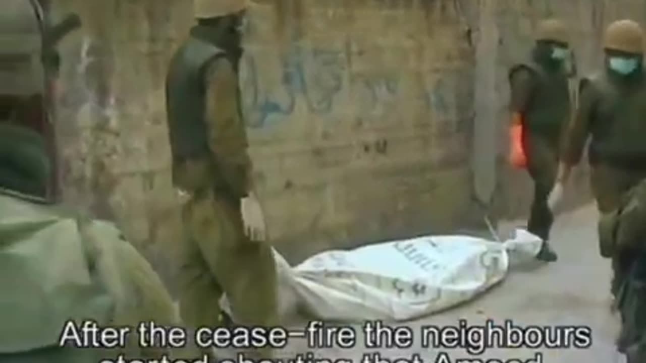 Jenin Jenin Palestine Documentary. The Executive Producer Was Murdered by Israeli's