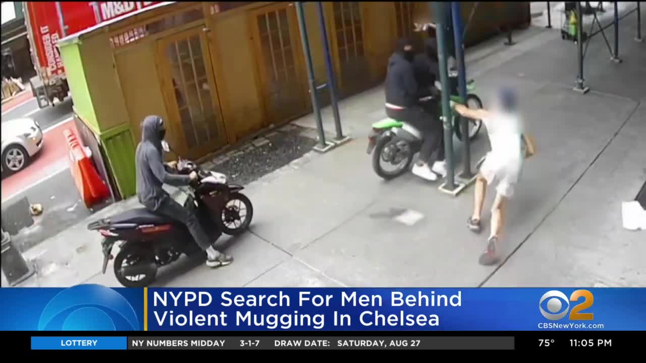 NYPD searching for men behind violent mugging in Chelsea