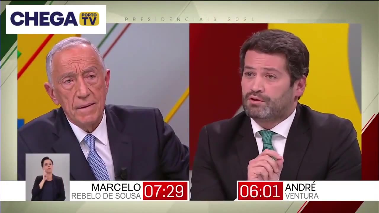 [PT] Debate resumido Parte 1 - Resumos Andre Ventura Vs Marcelo R.S. 2021 Janeiro