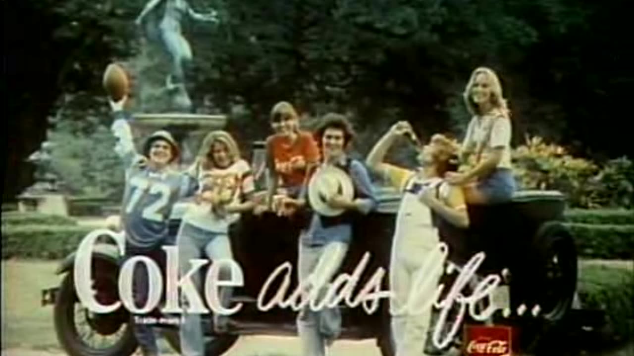 1977 - Coke Adds Life (Commercial)