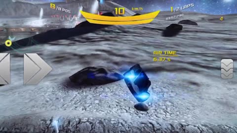 Asphalt 8: Airborne-Orbital Loop (Satellite Rush) stuck in the invisible boundary wall glitch