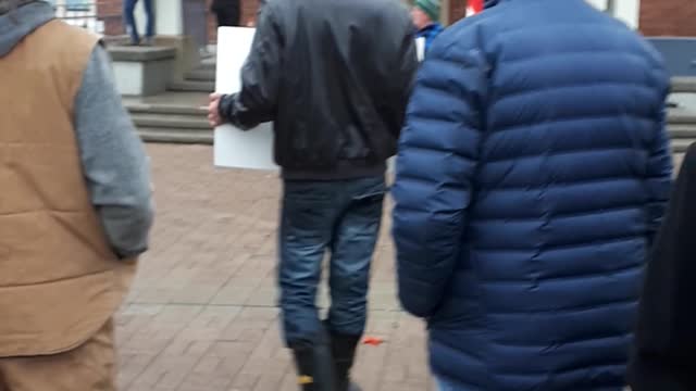 "Free speech" in Belleville Ontario