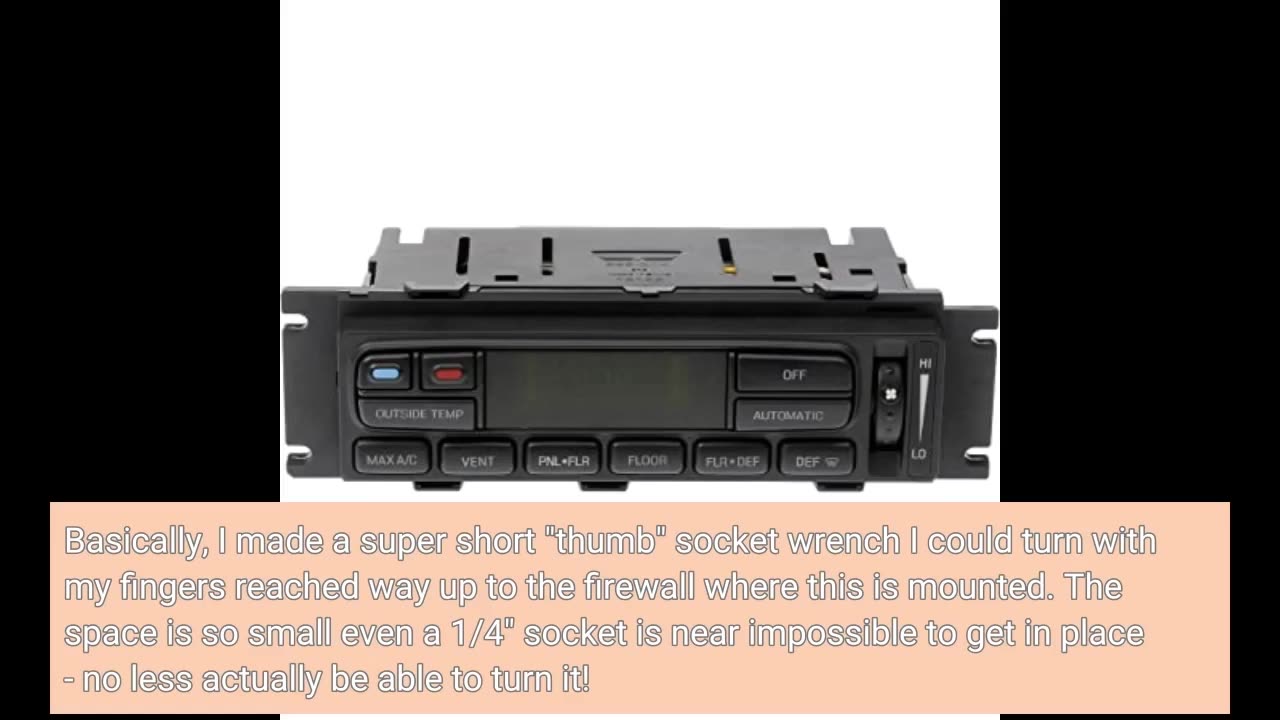 Dorman 604-214 HVAC Blend Door Actuator for Select Ford / Lincoln / Mercury Models, Black