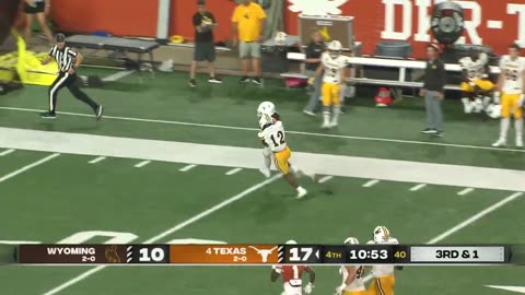 Wyoming Cowboys vs. Texas Longhorns | Full Game Highlights