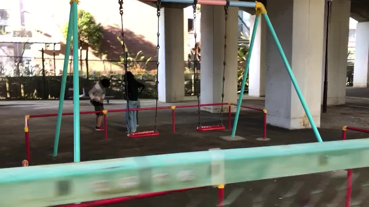 Japan Japanese Children playing at the playground