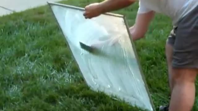 Installing Gila Film on Storm Windows