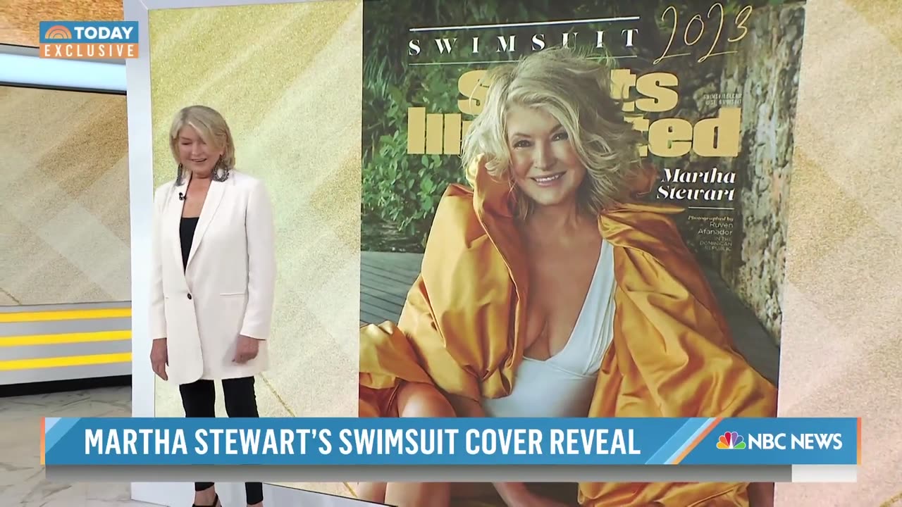 Martha Stewart, 81, is oldest Sports Illustrated Swimsuit Issue cover model in history