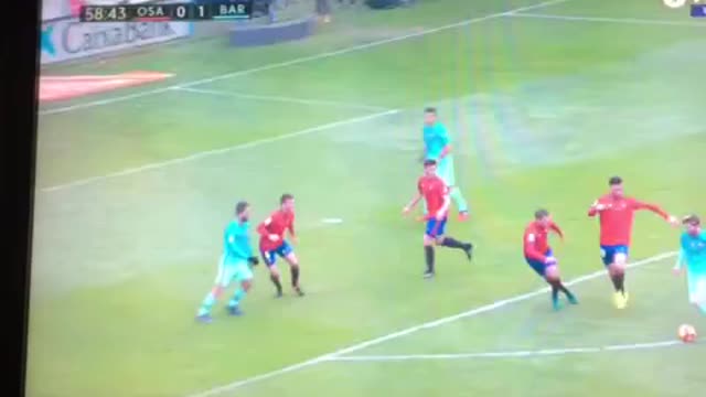 Luis Suarez goal vs Osasuna