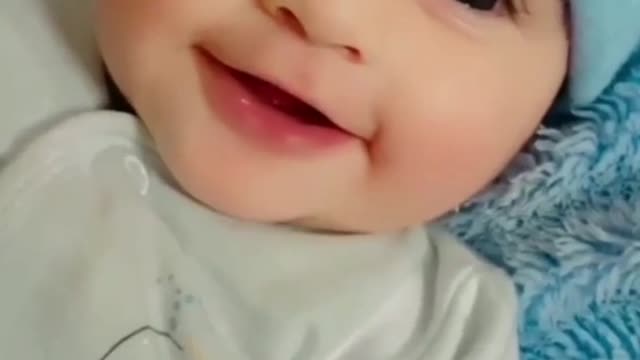 Cute Baby is Very Happy