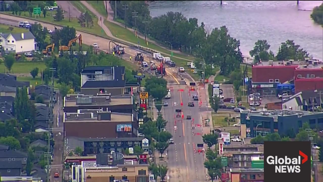 Calgary nears final stages of restoring full water use after main break