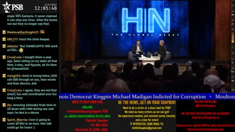 2022-03-02 23:00 EST - Crossing the Matrix: with Chris