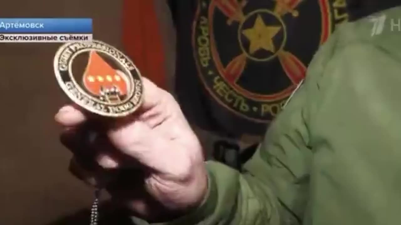 Controversial Display Wagner Group Presents Personal Token of Former US Soldier Turned Mercenary