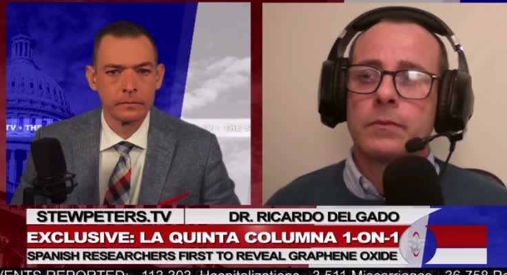 Dr. Ricardo Delgado from La Quinta Columna On The Stew Peters Show