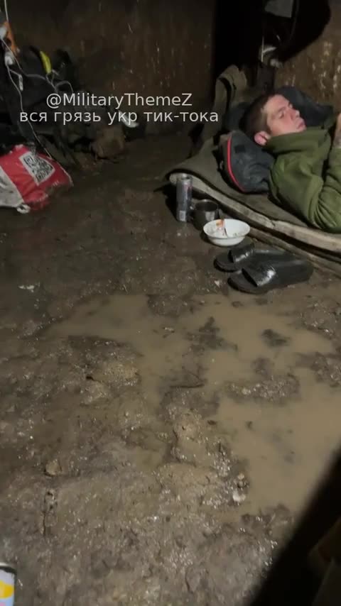 Ukrainian soldier inside Avdiivka record a short video of his position