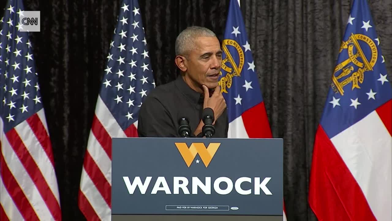 Obama mocks Herschel Walker's vampire remark