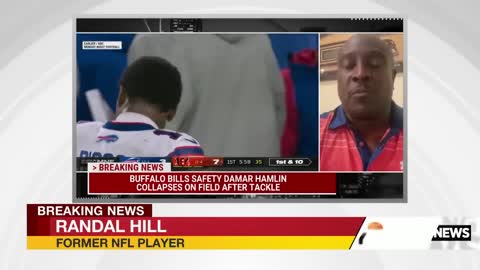 BILLS PLAYER DAMAR HAMLIN IN CRITICAL CONDITIONAFTER COLLAPSING ON FIELD