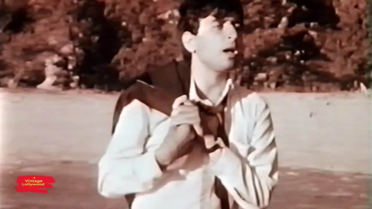 TERI YAAD AA GAYI GHAM KHUSHI MAIN DHAL GAYE - MASOOD RANA - FILM CHAND AUR CHANDANI