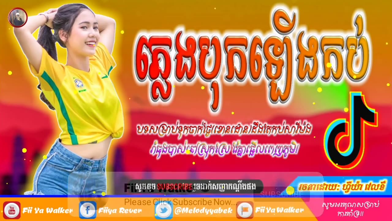 Khmer Remix 2020 (បុកកប់ខ្លាំងណាស់) New Song Melody Remix 2020 Steav Dance Bek Sloy By Mrr Theara