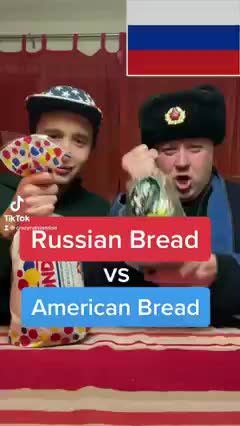 Russia breads VS American bread