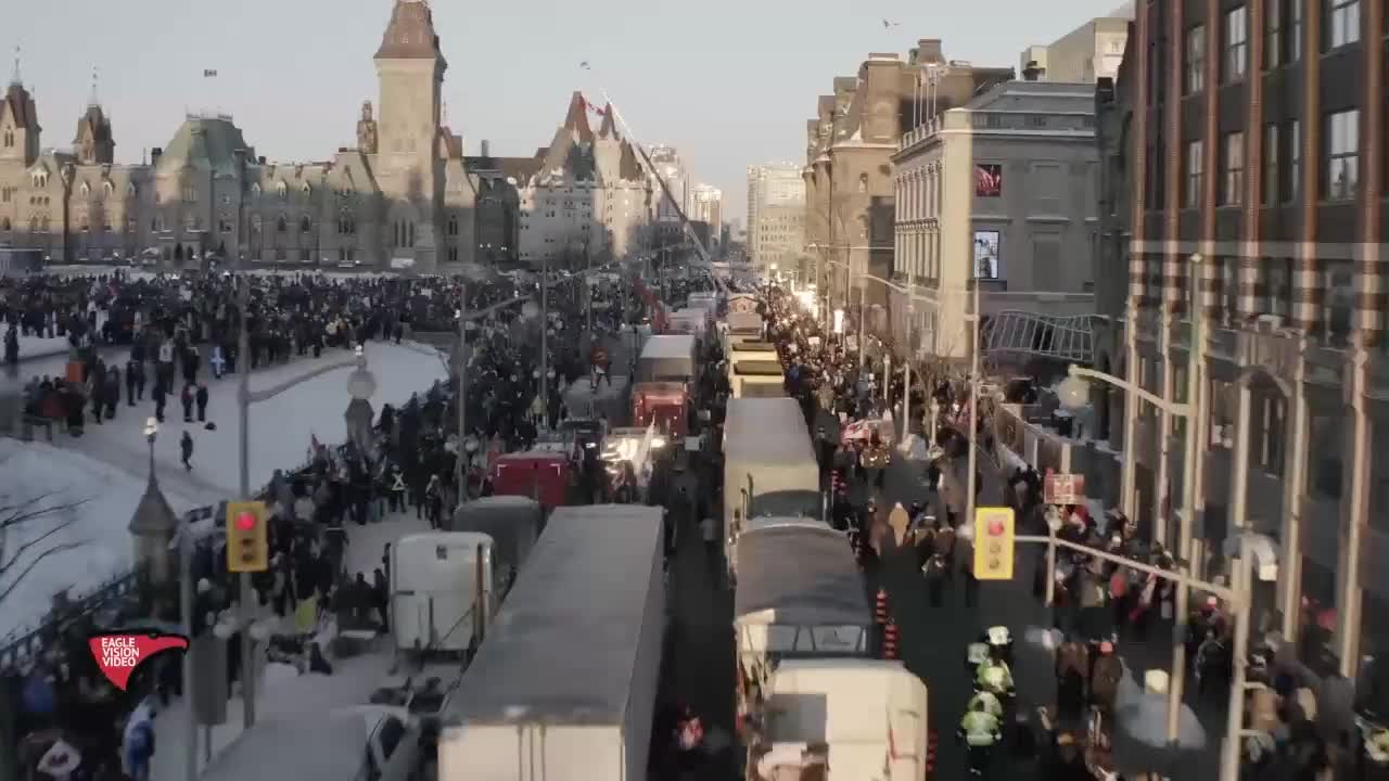 Canada Trucker Convoy This weekend movement will be bigger in Ottawa and the world. Stay tuned.