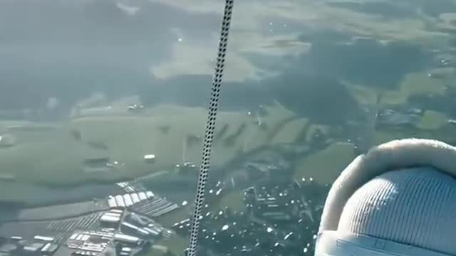 I dance in the sky