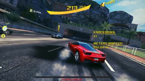 Car racing game