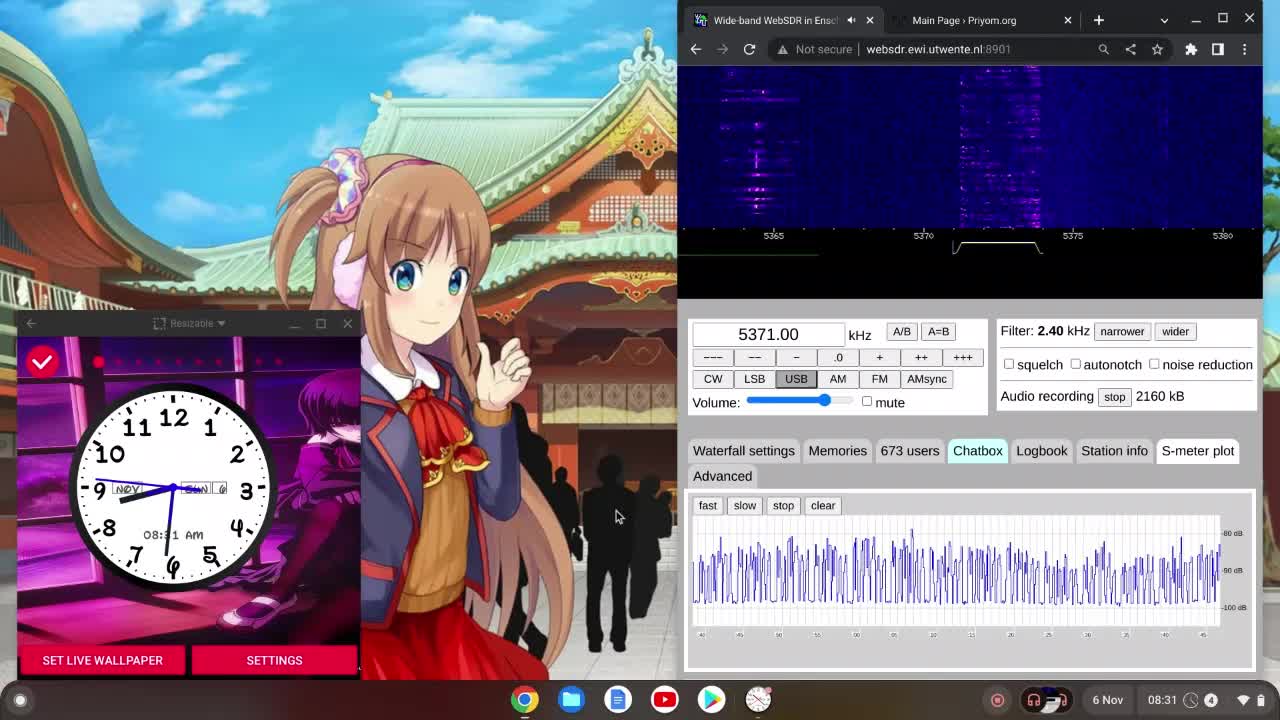 S11a Cherta 06/11/2022 0830 UTC 5371kHz