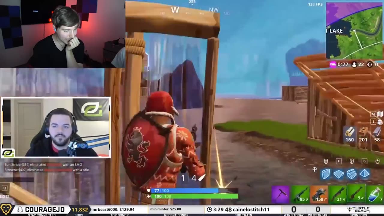 Donating $100,000 To A Random Fortnite Streamer