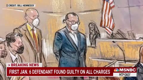 First Jan. 6 Defendant To Stand Trial Found Guilty On All Charges