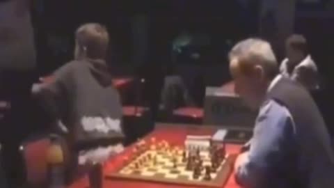 Young Magnus Carlson