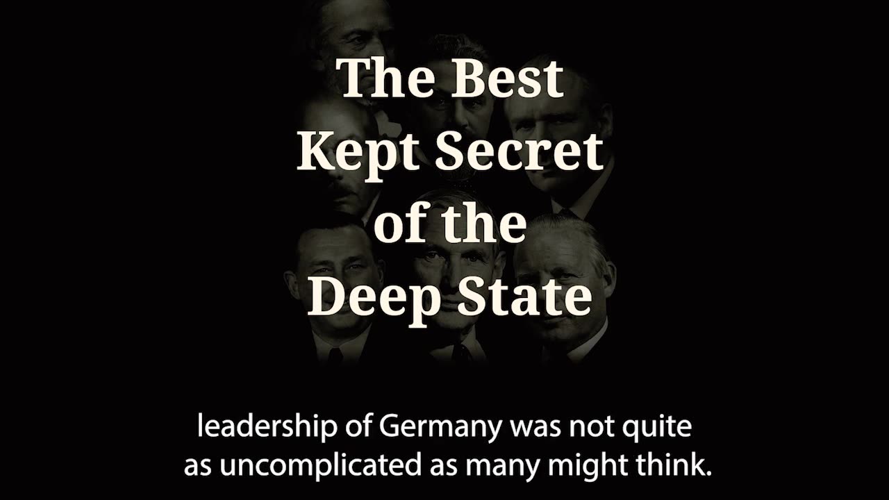 The Best Kept Secret of the Deep State Episode 4: Esse non videri. Acting without being seen