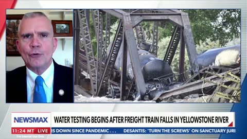 Montana Congressman Matt Rosendale Speaks About Yellowstone River Train Derailment