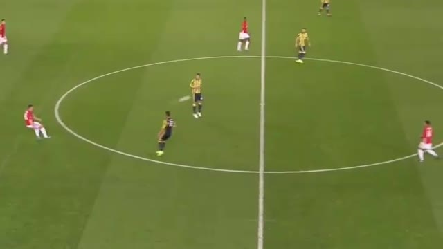 That Carrick pass and beautiful take down from Mata