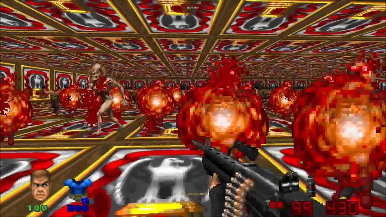 central park doom a wad prank combined with brutal doom