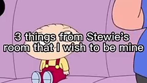 Stewie is down bad for that