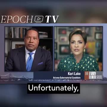 Kari Lake Talks To Larry Elder About Her Gubernatorial Run