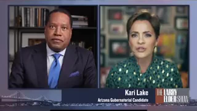 Kari Lake Talks To Larry Elder About Her Gubernatorial Run