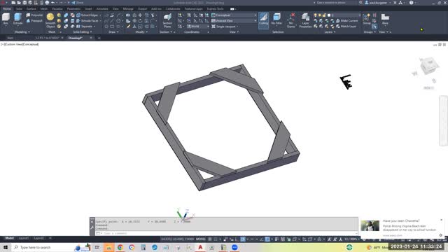 Sandbox, Square, 2 by 6 boards