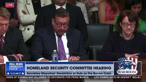 Excerpt: Homeland Security Committee Hearing. Dereliction of Duty