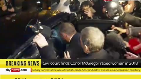 A jury in a civil court Conor McGregor raped a woman in a Dublin hotel in 2018.