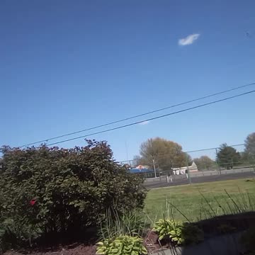 Just sitting outside on this beautiful day.