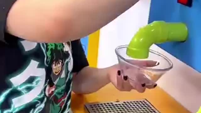 The slime machine works! No cap!