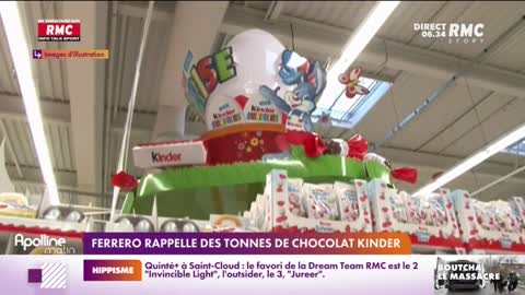 Suspicions de salmonelles chez Ferrero