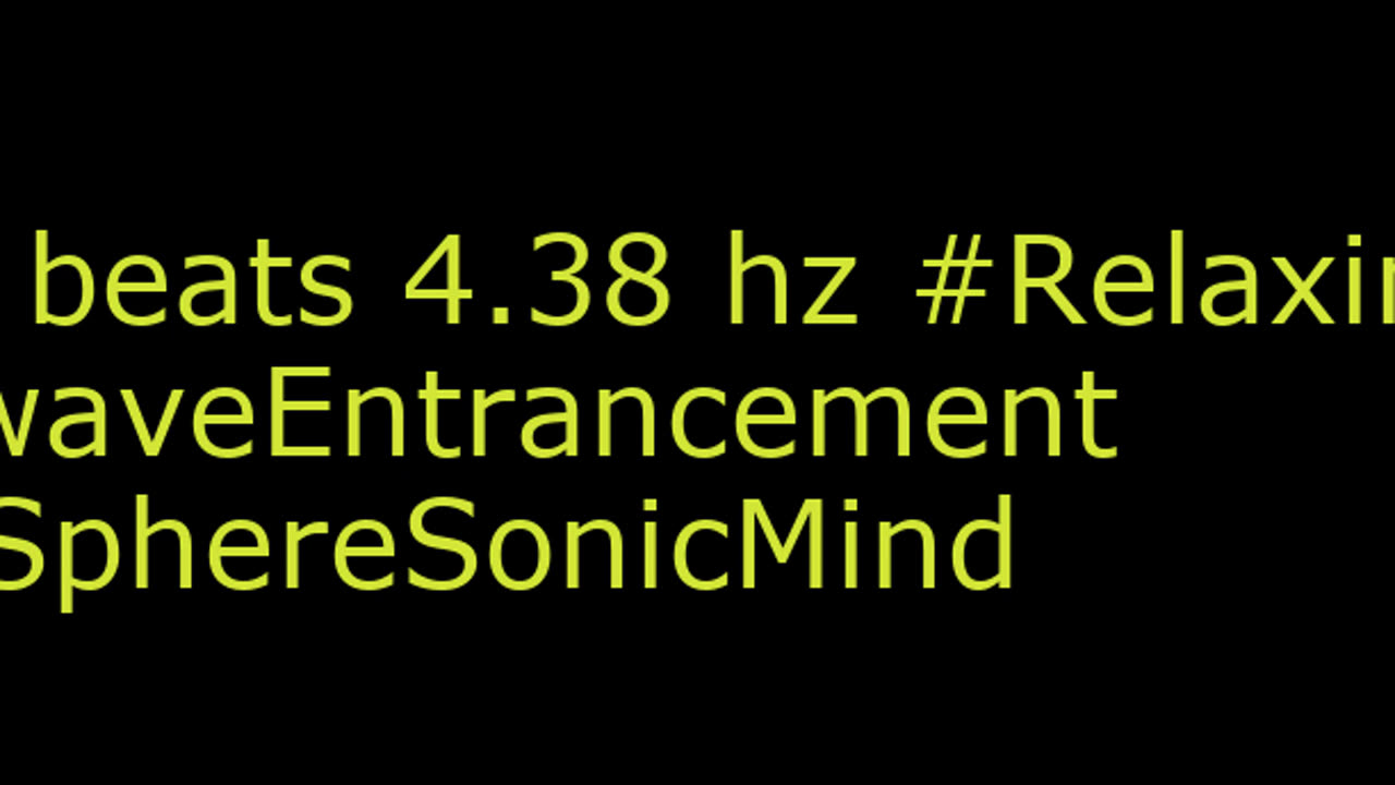 binaural_beats_4.38hz_BinauralZenScape BinauralHealing BinauralSoundBath